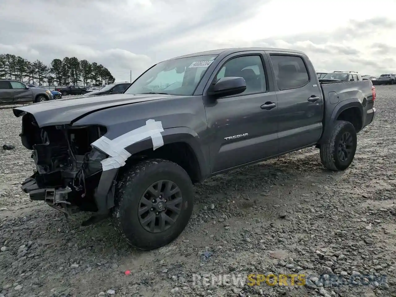 1 Photograph of a damaged car 3TMAZ5CN8MM156160 TOYOTA TACOMA 2021