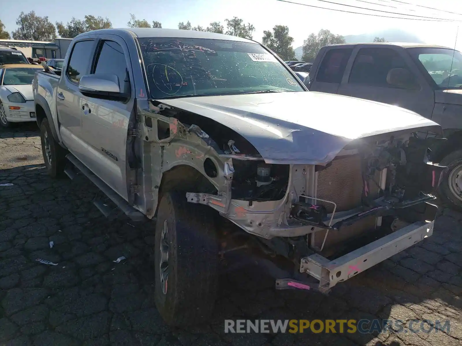 1 Photograph of a damaged car 3TMAZ5CN9MM140615 TOYOTA TACOMA 2021