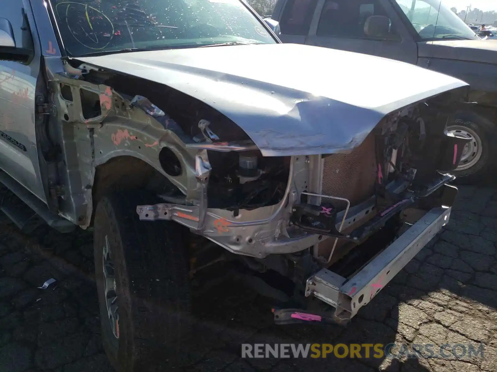 9 Photograph of a damaged car 3TMAZ5CN9MM140615 TOYOTA TACOMA 2021