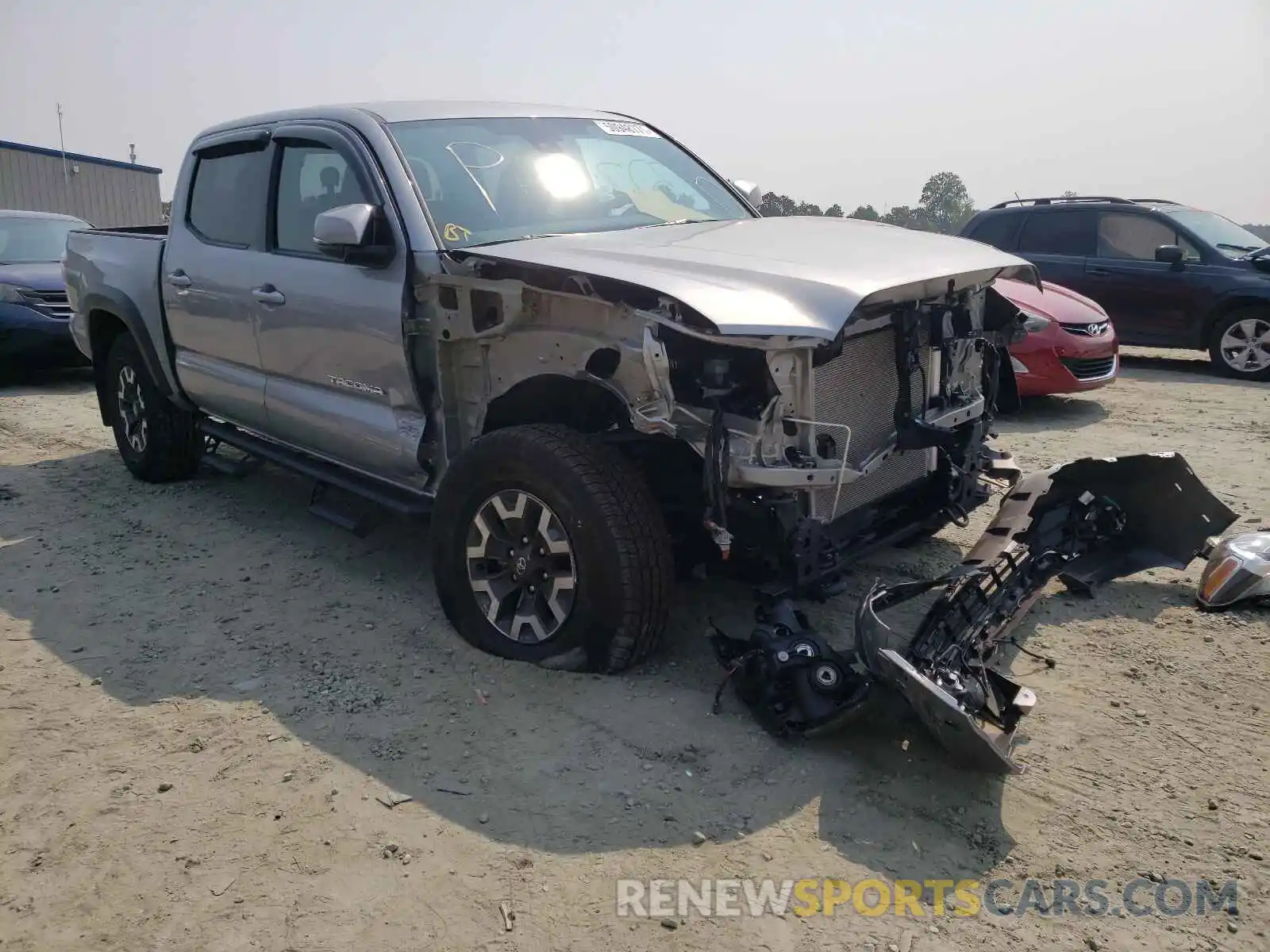 1 Photograph of a damaged car 3TMAZ5CN9MM147287 TOYOTA TACOMA 2021