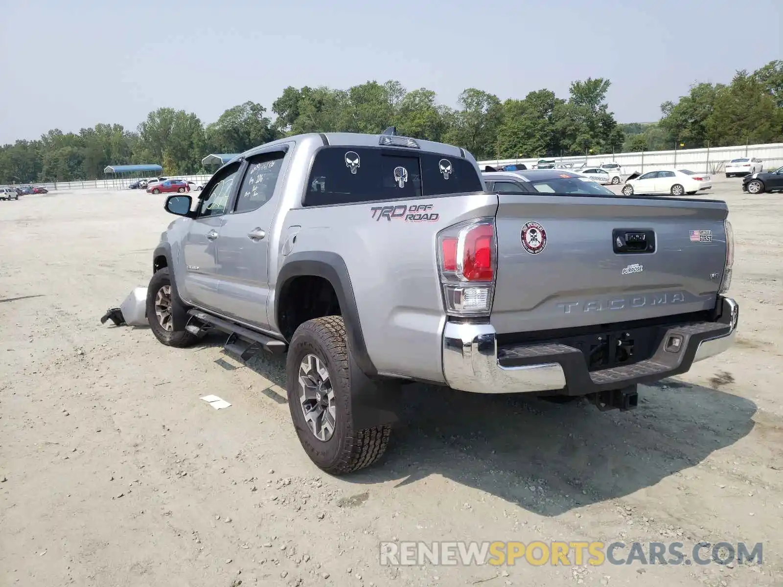 3 Photograph of a damaged car 3TMAZ5CN9MM147287 TOYOTA TACOMA 2021