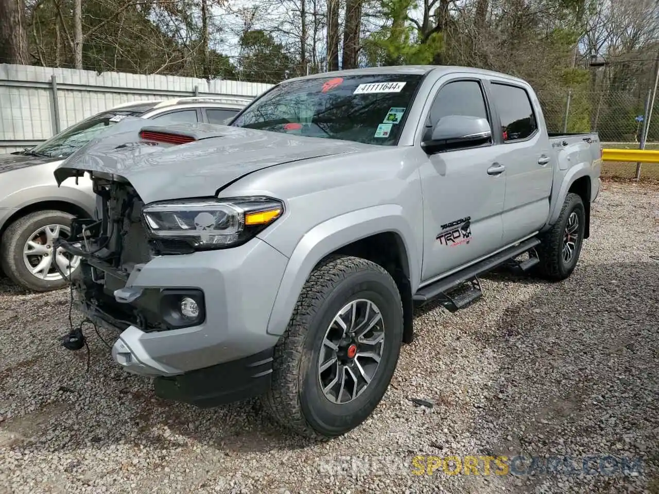 1 Photograph of a damaged car 3TMAZ5CN9MM149573 TOYOTA TACOMA 2021