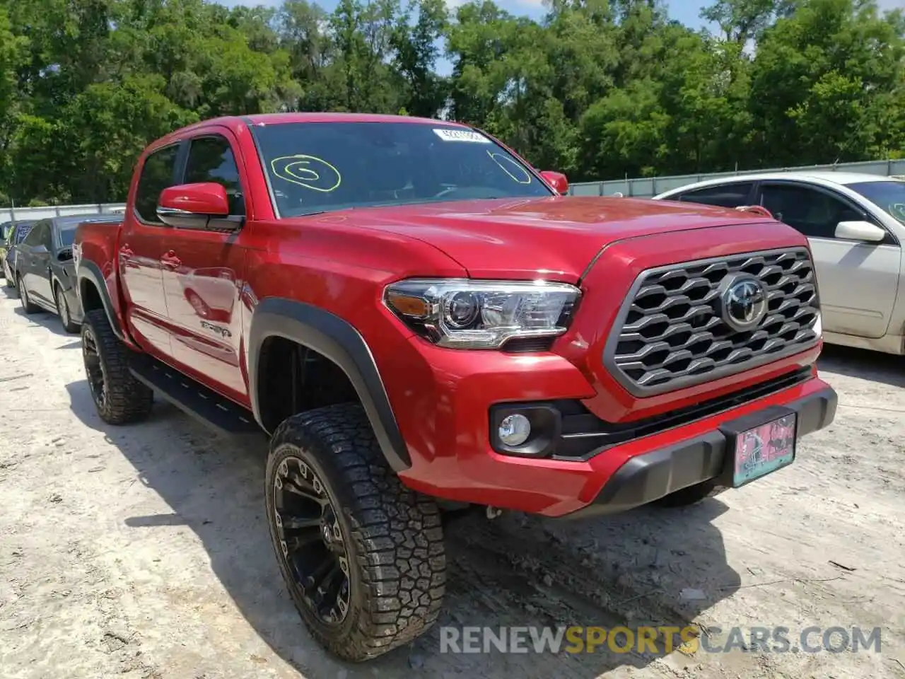 1 Photograph of a damaged car 3TMAZ5CN9MM151128 TOYOTA TACOMA 2021