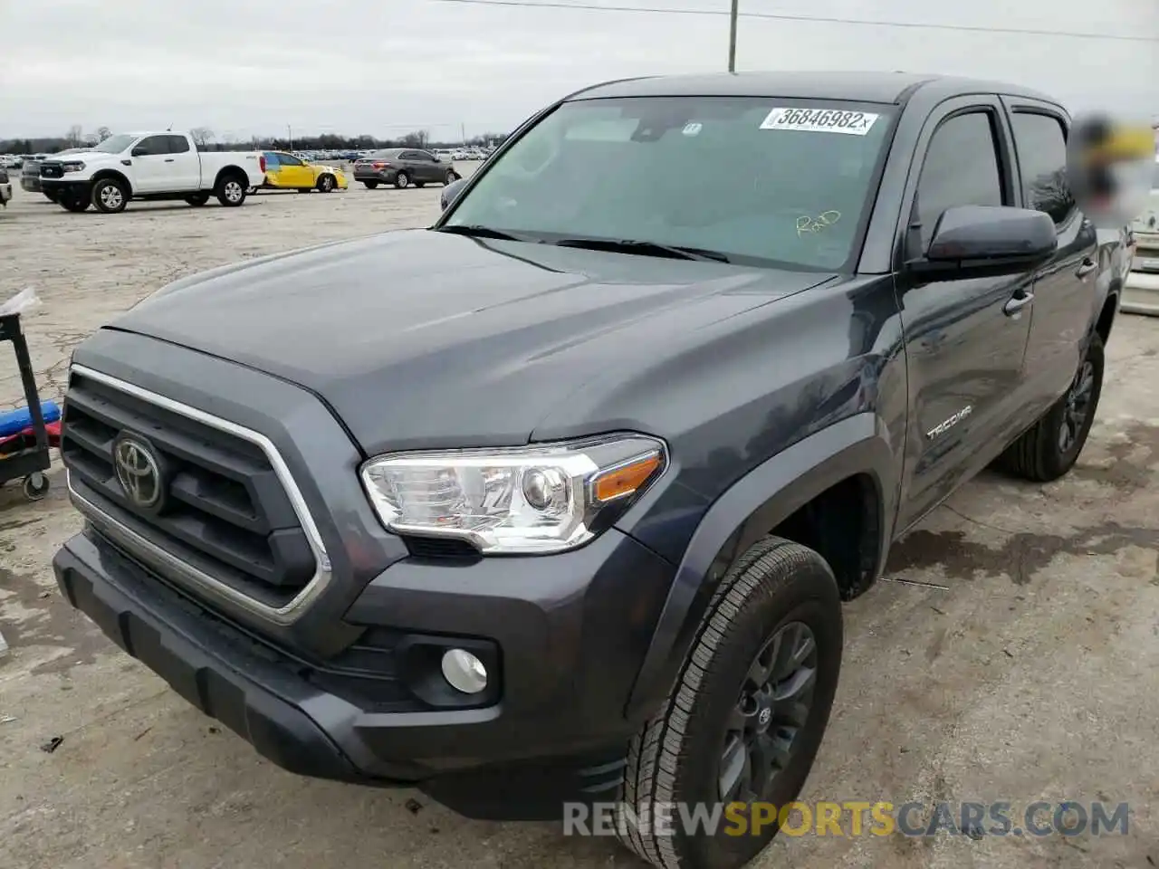 2 Photograph of a damaged car 3TMAZ5CN9MM153039 TOYOTA TACOMA 2021