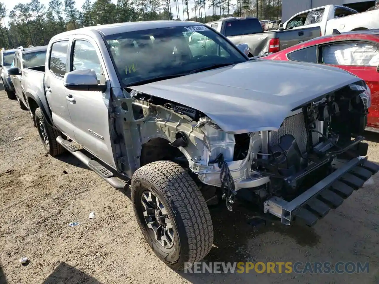 1 Photograph of a damaged car 3TMAZ5CN9MM153963 TOYOTA TACOMA 2021