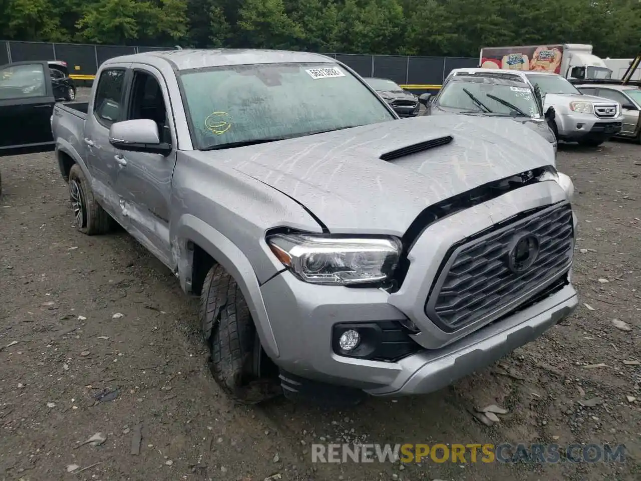 1 Фотография поврежденного автомобиля 3TMAZ5CN9MM154630 TOYOTA TACOMA 2021