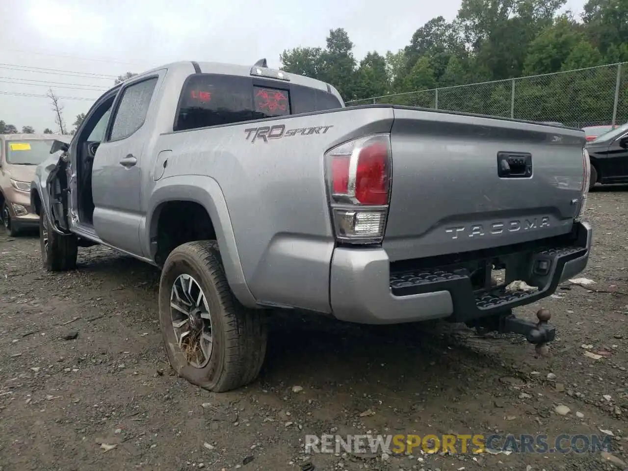 3 Фотография поврежденного автомобиля 3TMAZ5CN9MM154630 TOYOTA TACOMA 2021