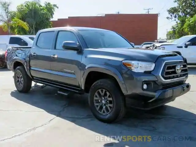 1 Photograph of a damaged car 3TMAZ5CN9MM156121 TOYOTA TACOMA 2021