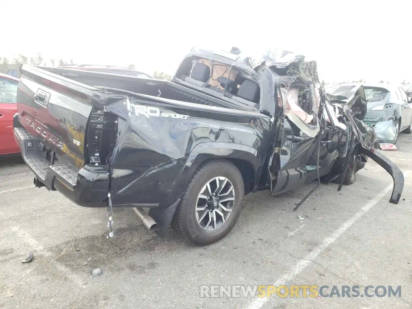 4 Photograph of a damaged car 3TMAZ5CNXMM145256 TOYOTA TACOMA 2021