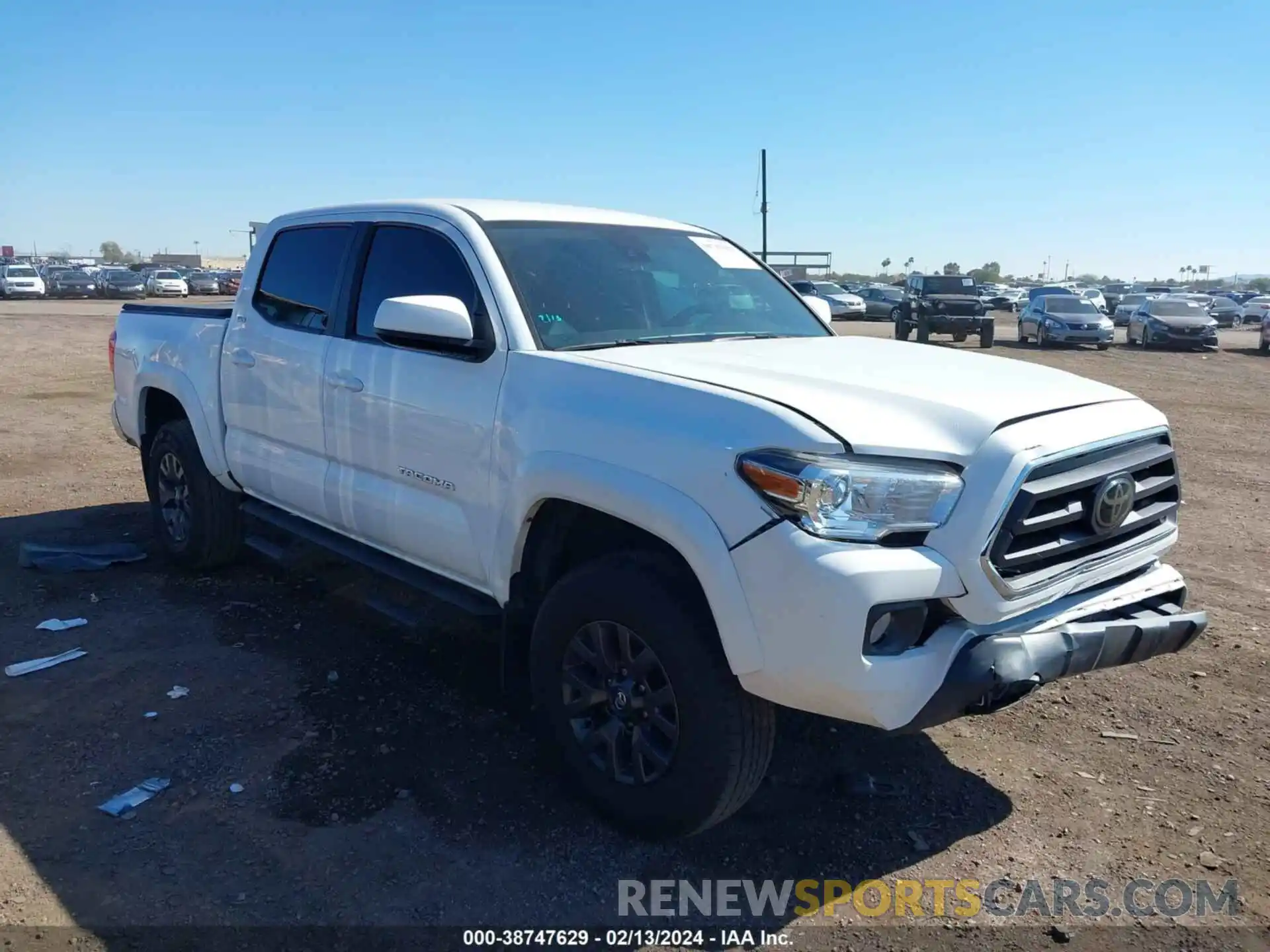 1 Photograph of a damaged car 3TMAZ5CNXMM146570 TOYOTA TACOMA 2021