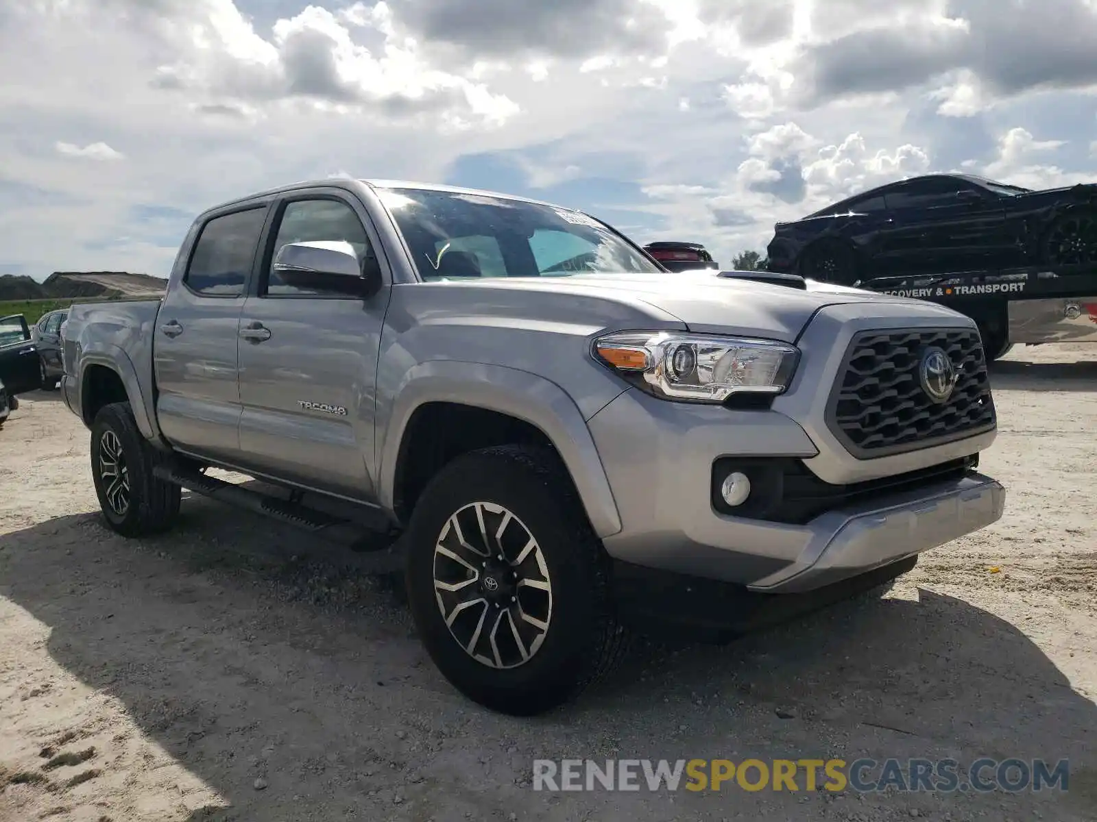 1 Photograph of a damaged car 3TMAZ5CNXMM148254 TOYOTA TACOMA 2021