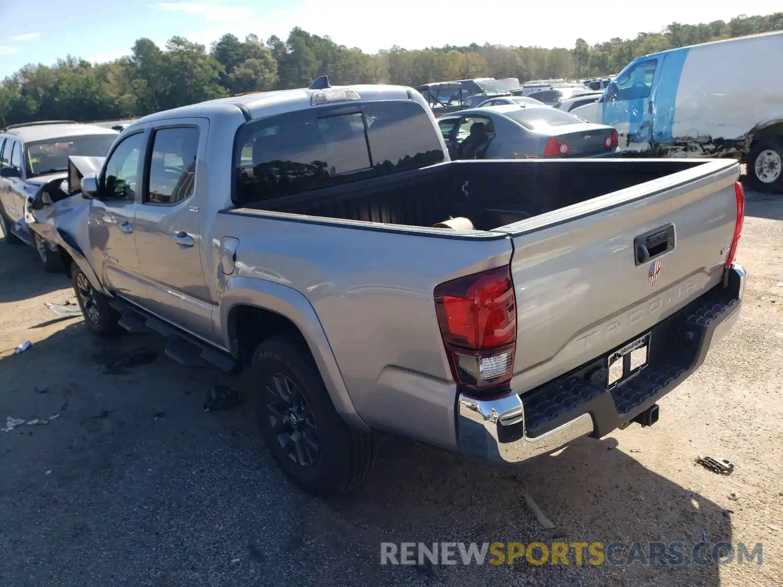 3 Photograph of a damaged car 3TMAZ5CNXMM148626 TOYOTA TACOMA 2021