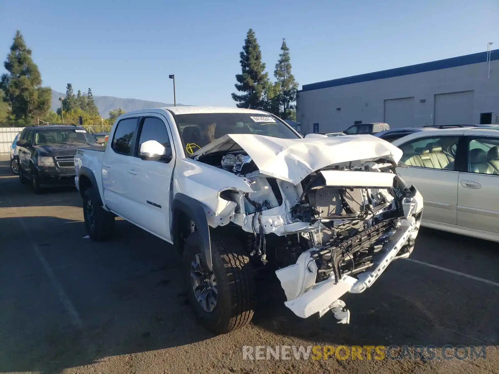 1 Photograph of a damaged car 3TMAZ5CNXMM149274 TOYOTA TACOMA 2021