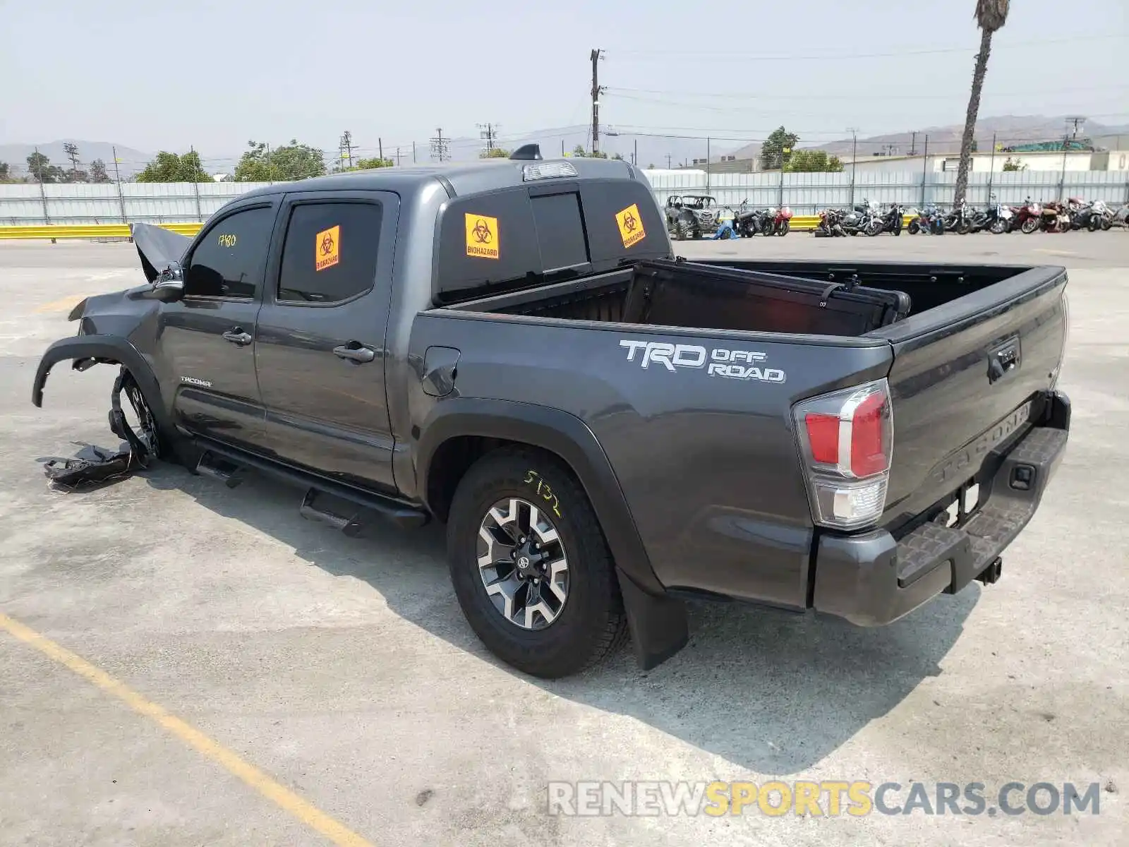 3 Photograph of a damaged car 3TMAZ5CNXMM152059 TOYOTA TACOMA 2021