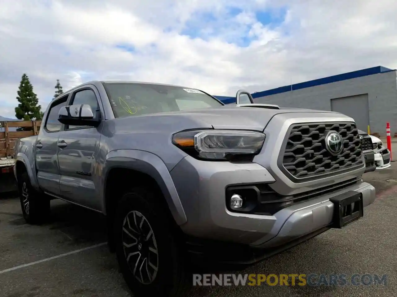 1 Photograph of a damaged car 3TMAZ5CNXMM156838 TOYOTA TACOMA 2021