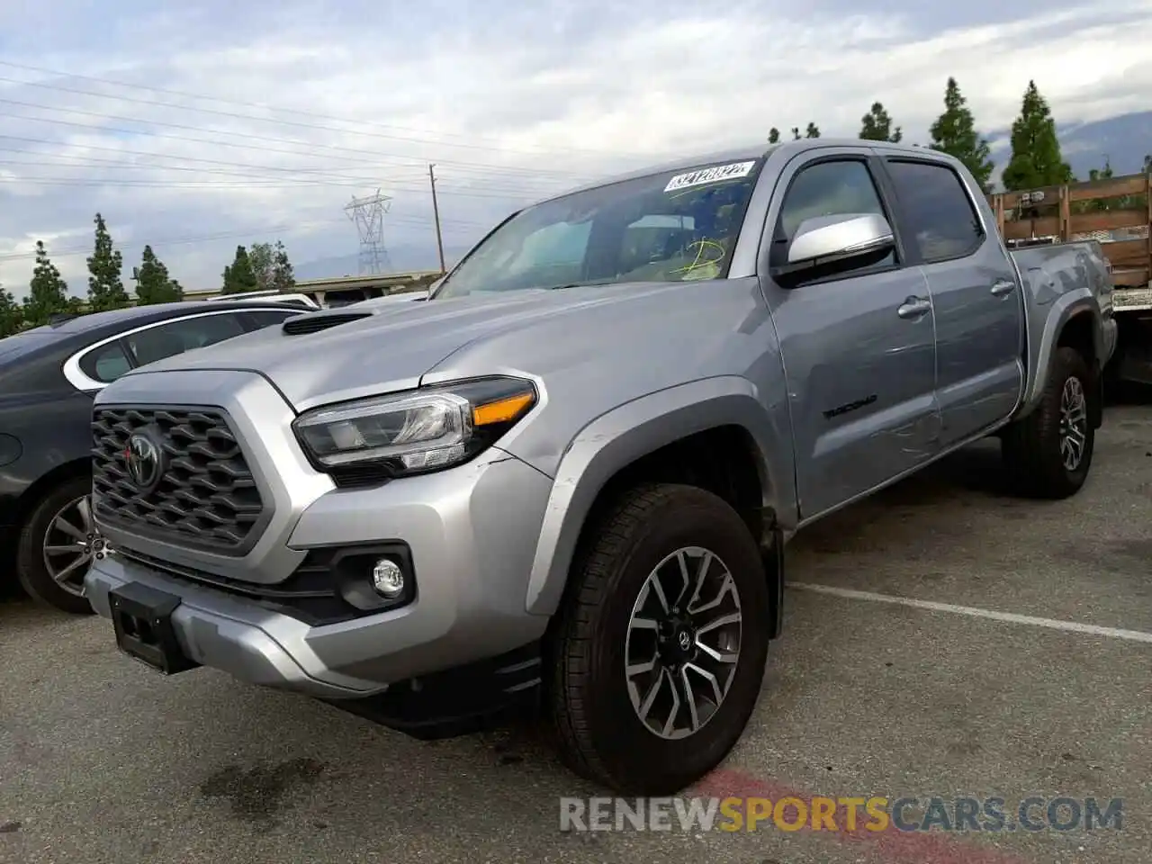 2 Photograph of a damaged car 3TMAZ5CNXMM156838 TOYOTA TACOMA 2021