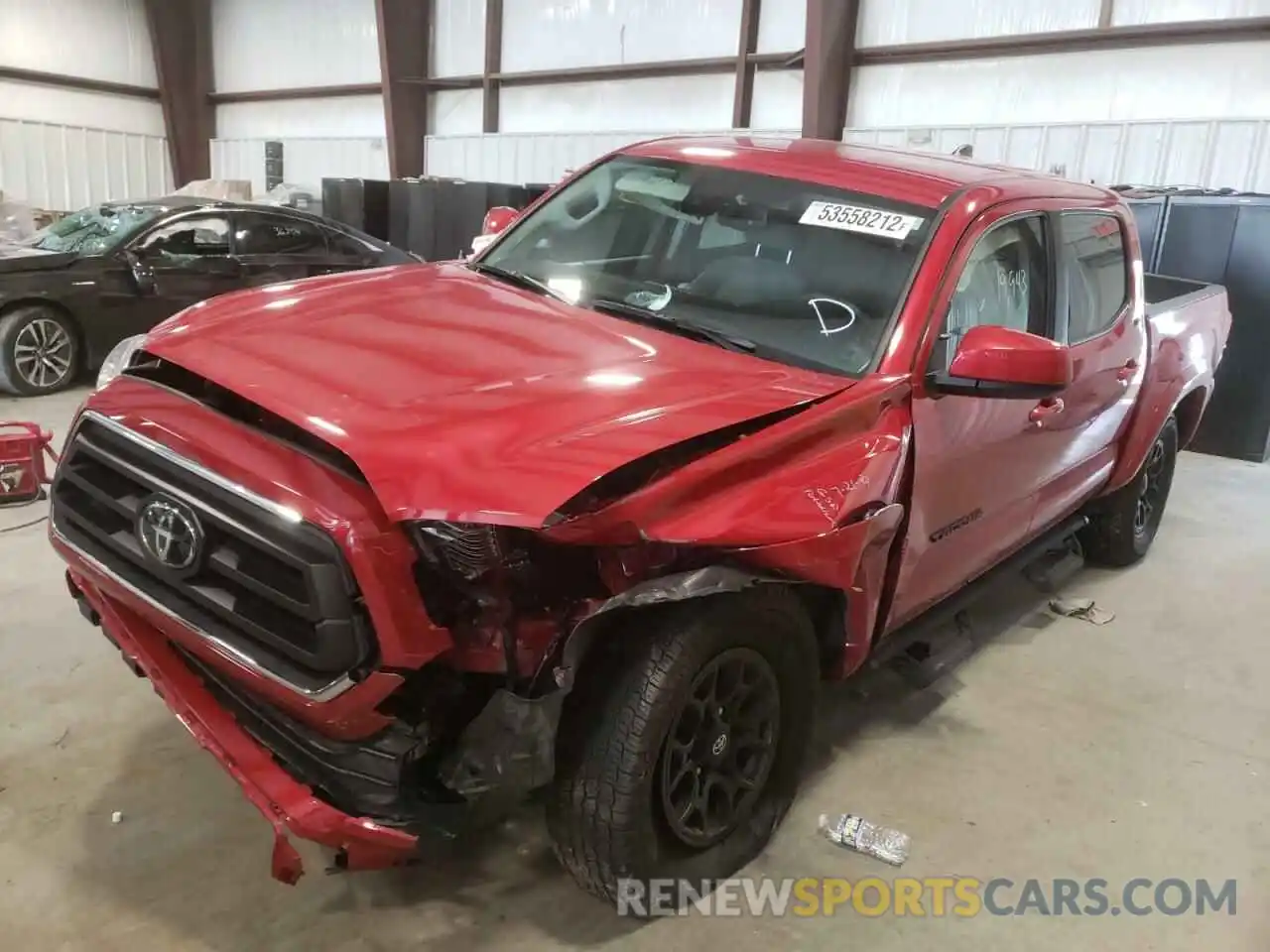 2 Photograph of a damaged car 3TMAZ5CNXMM157083 TOYOTA TACOMA 2021