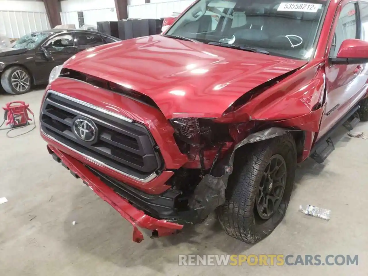 9 Photograph of a damaged car 3TMAZ5CNXMM157083 TOYOTA TACOMA 2021