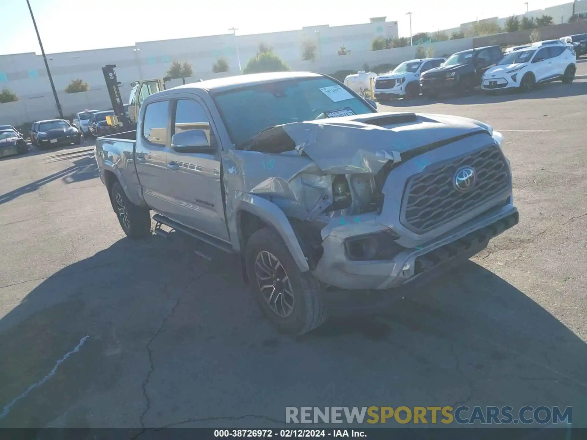 1 Photograph of a damaged car 3TMBZ5DN1MM031312 TOYOTA TACOMA 2021