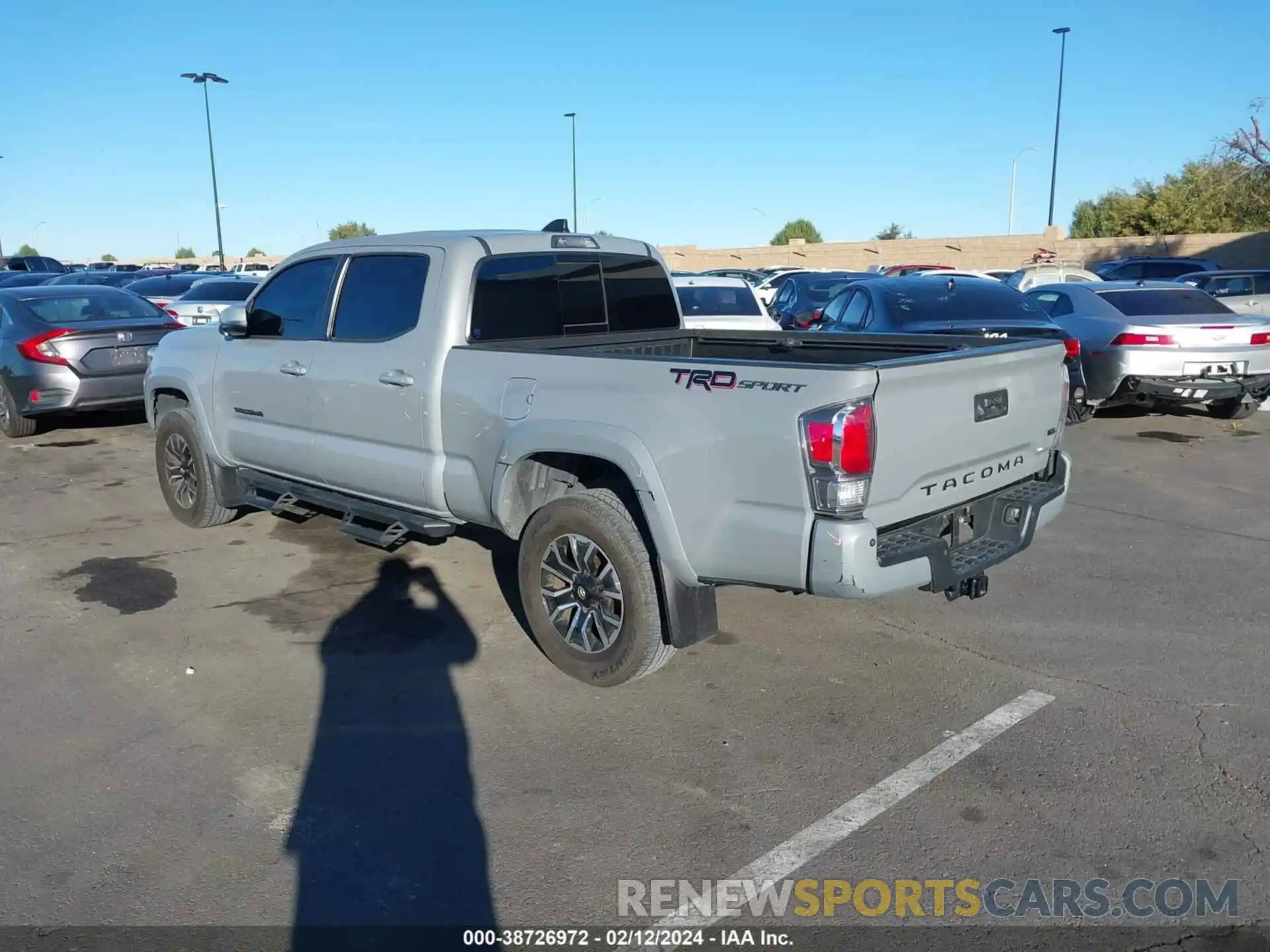 3 Photograph of a damaged car 3TMBZ5DN1MM031312 TOYOTA TACOMA 2021