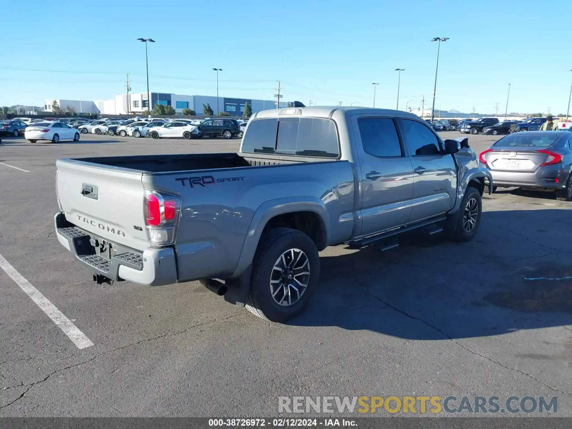 4 Photograph of a damaged car 3TMBZ5DN1MM031312 TOYOTA TACOMA 2021