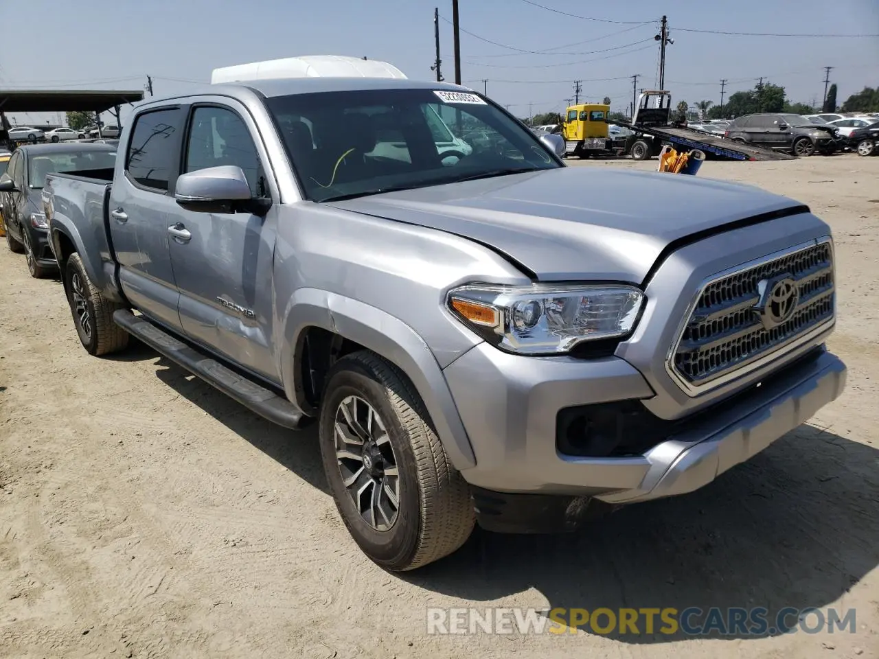 1 Photograph of a damaged car 3TMBZ5DN2MM030038 TOYOTA TACOMA 2021