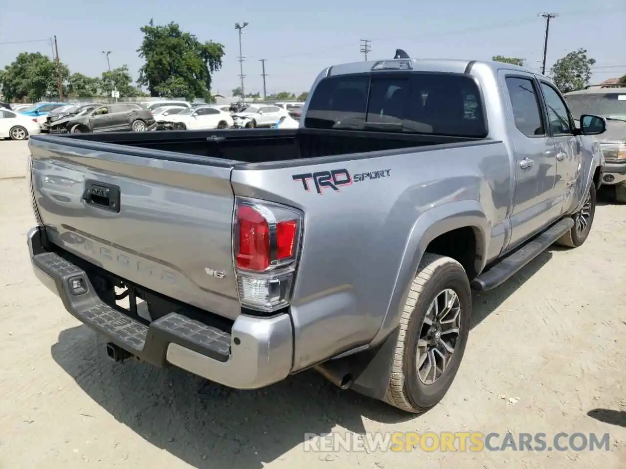 4 Photograph of a damaged car 3TMBZ5DN2MM030038 TOYOTA TACOMA 2021