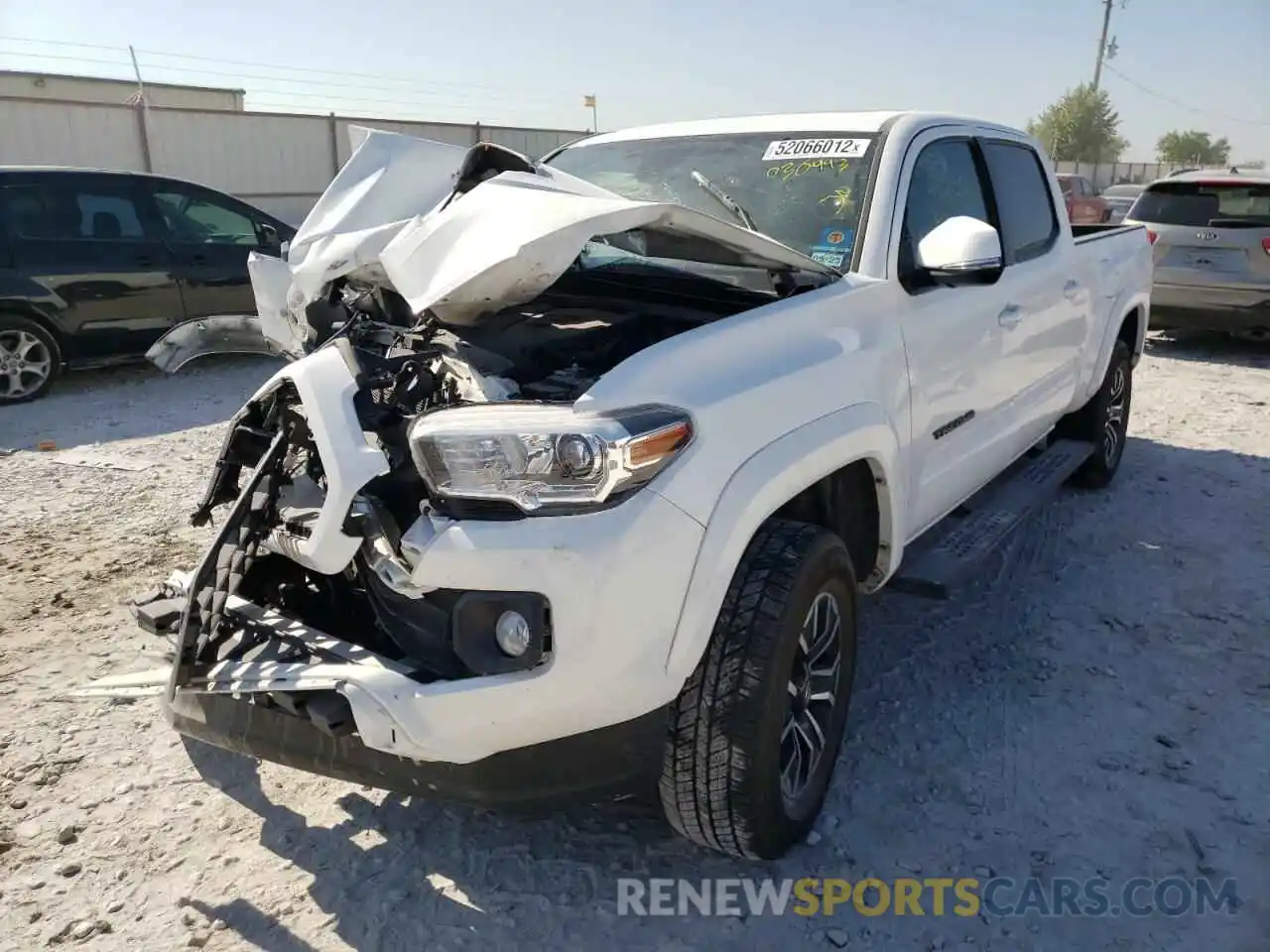 2 Photograph of a damaged car 3TMBZ5DN2MM030993 TOYOTA TACOMA 2021