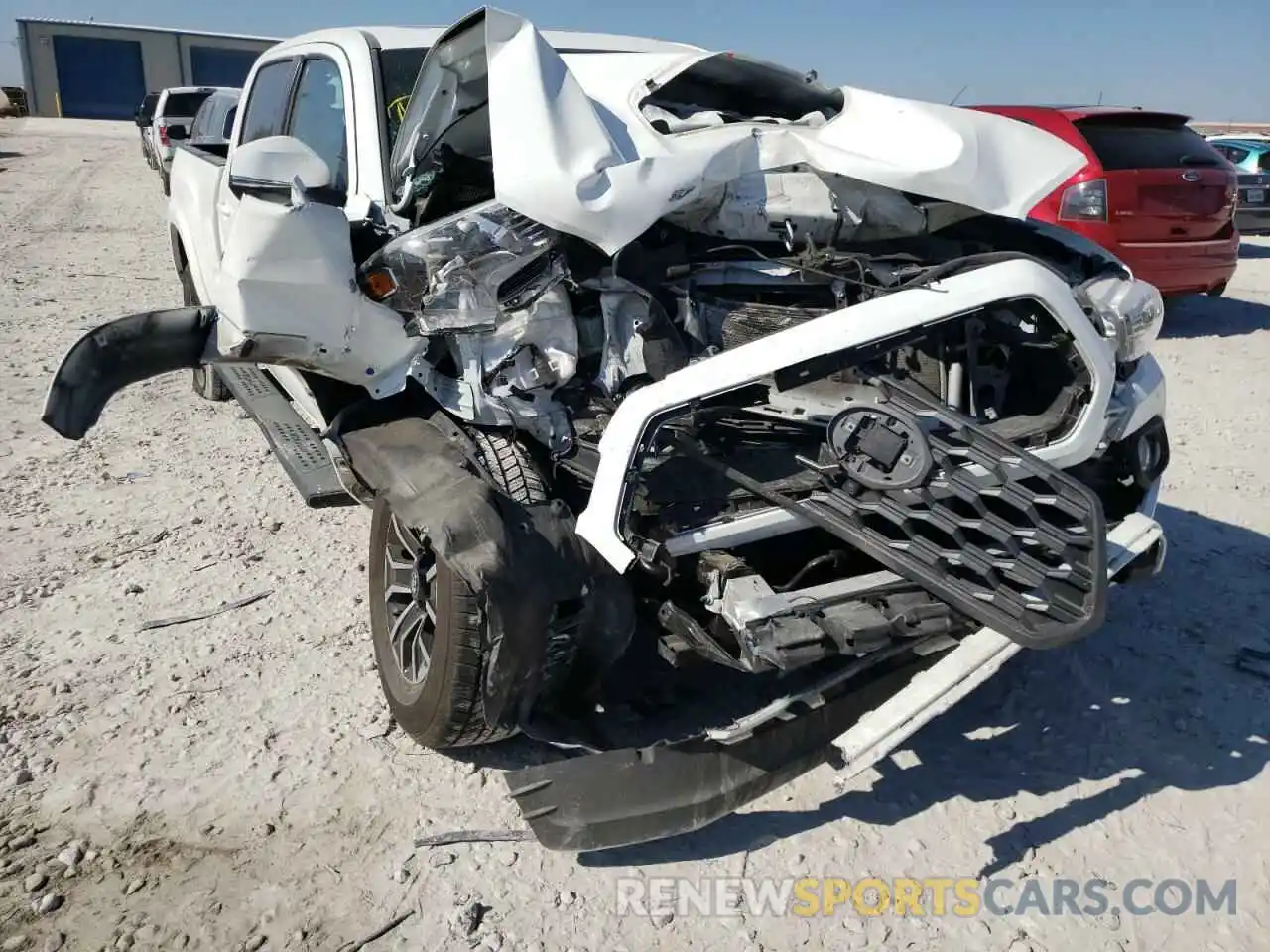 9 Photograph of a damaged car 3TMBZ5DN2MM030993 TOYOTA TACOMA 2021