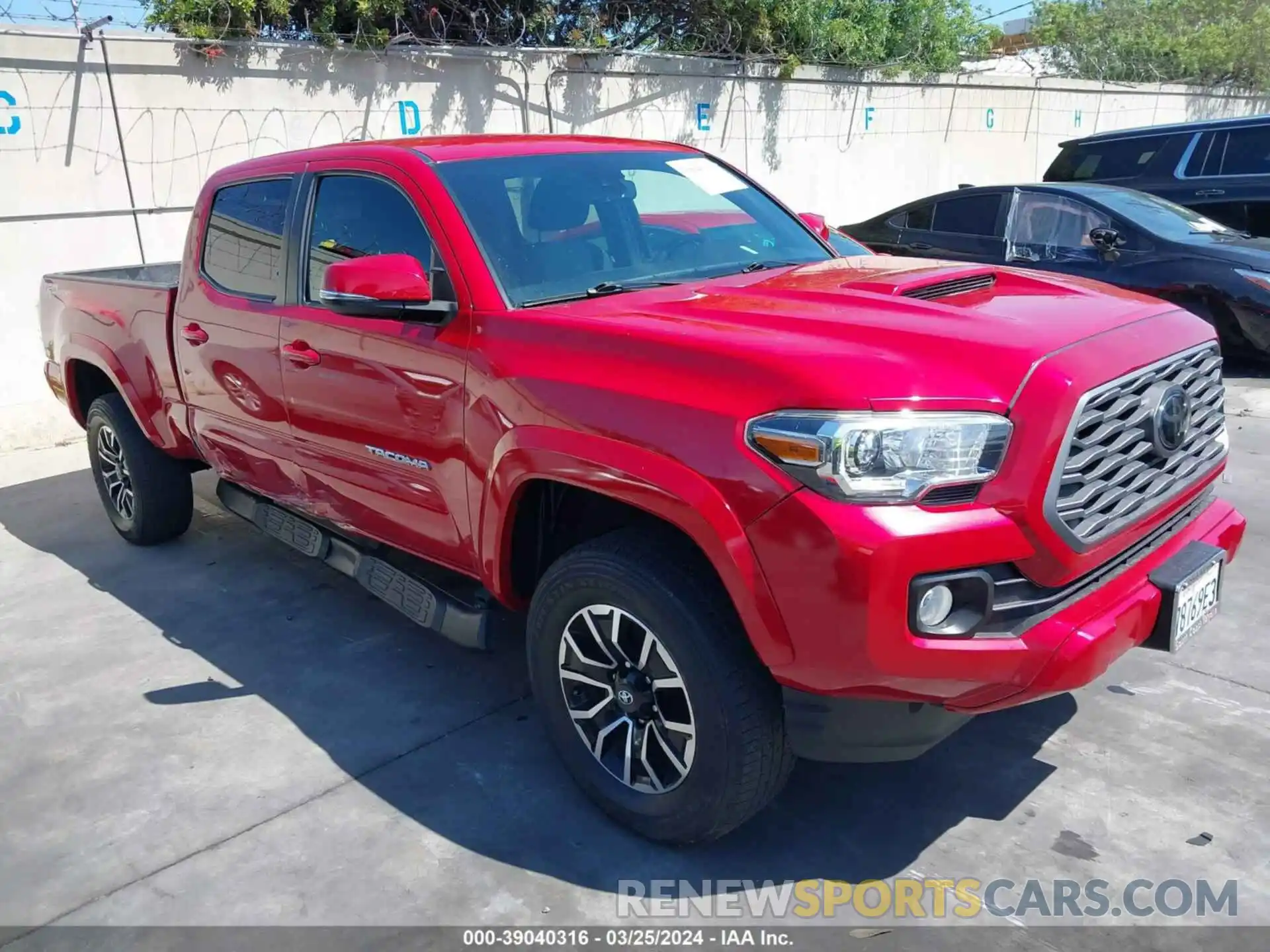 1 Photograph of a damaged car 3TMBZ5DN3MM030467 TOYOTA TACOMA 2021