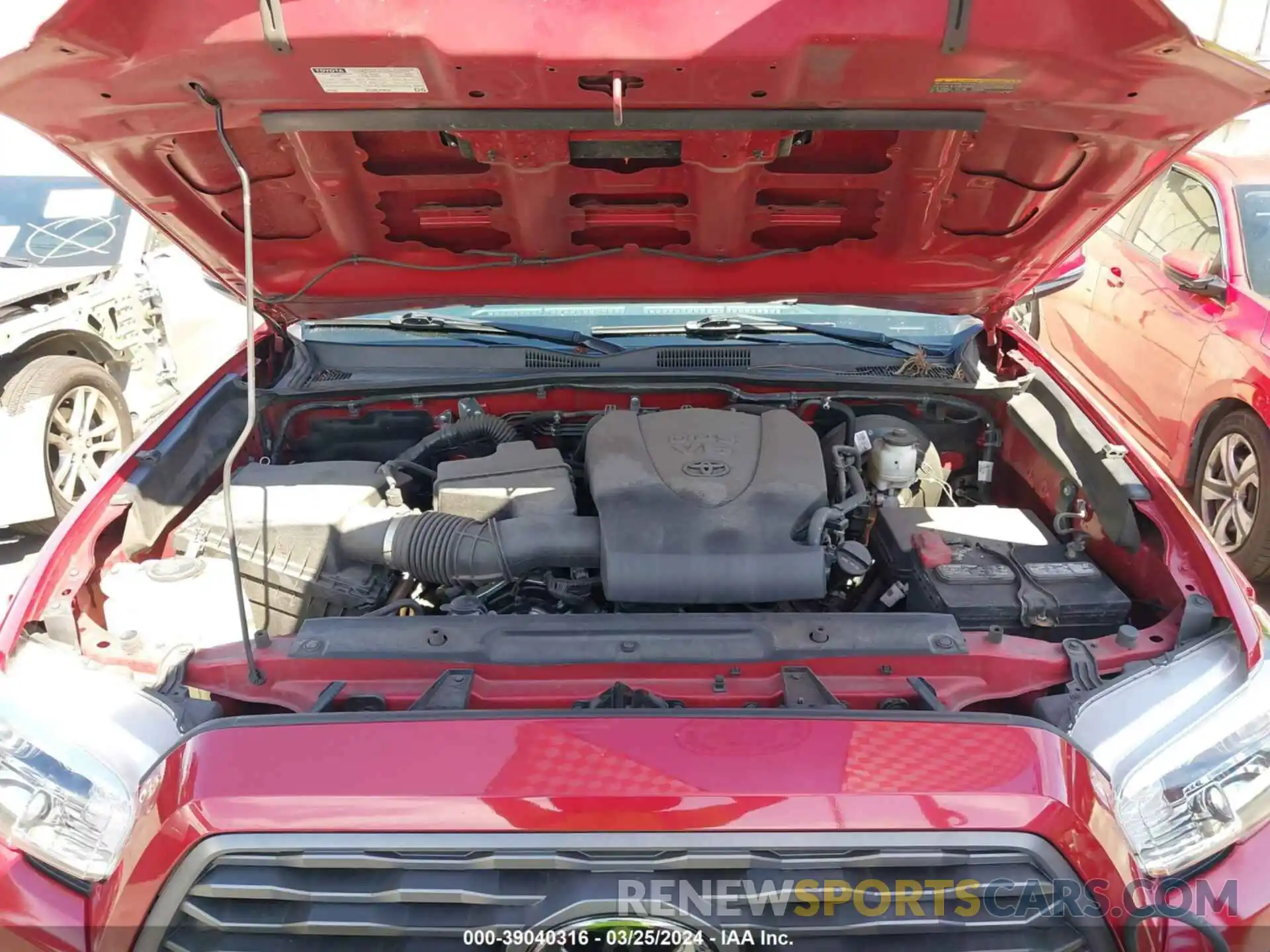 10 Photograph of a damaged car 3TMBZ5DN3MM030467 TOYOTA TACOMA 2021