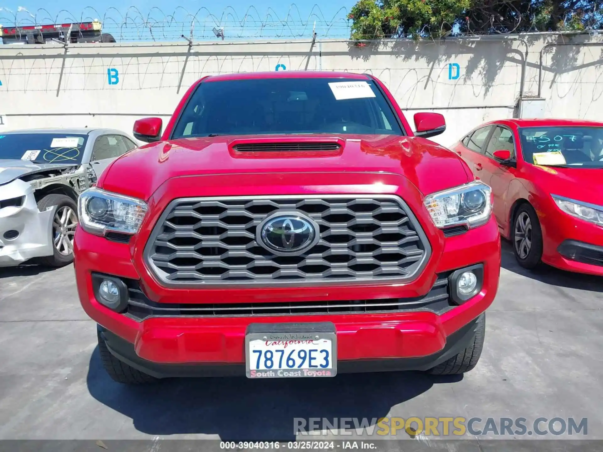 13 Photograph of a damaged car 3TMBZ5DN3MM030467 TOYOTA TACOMA 2021