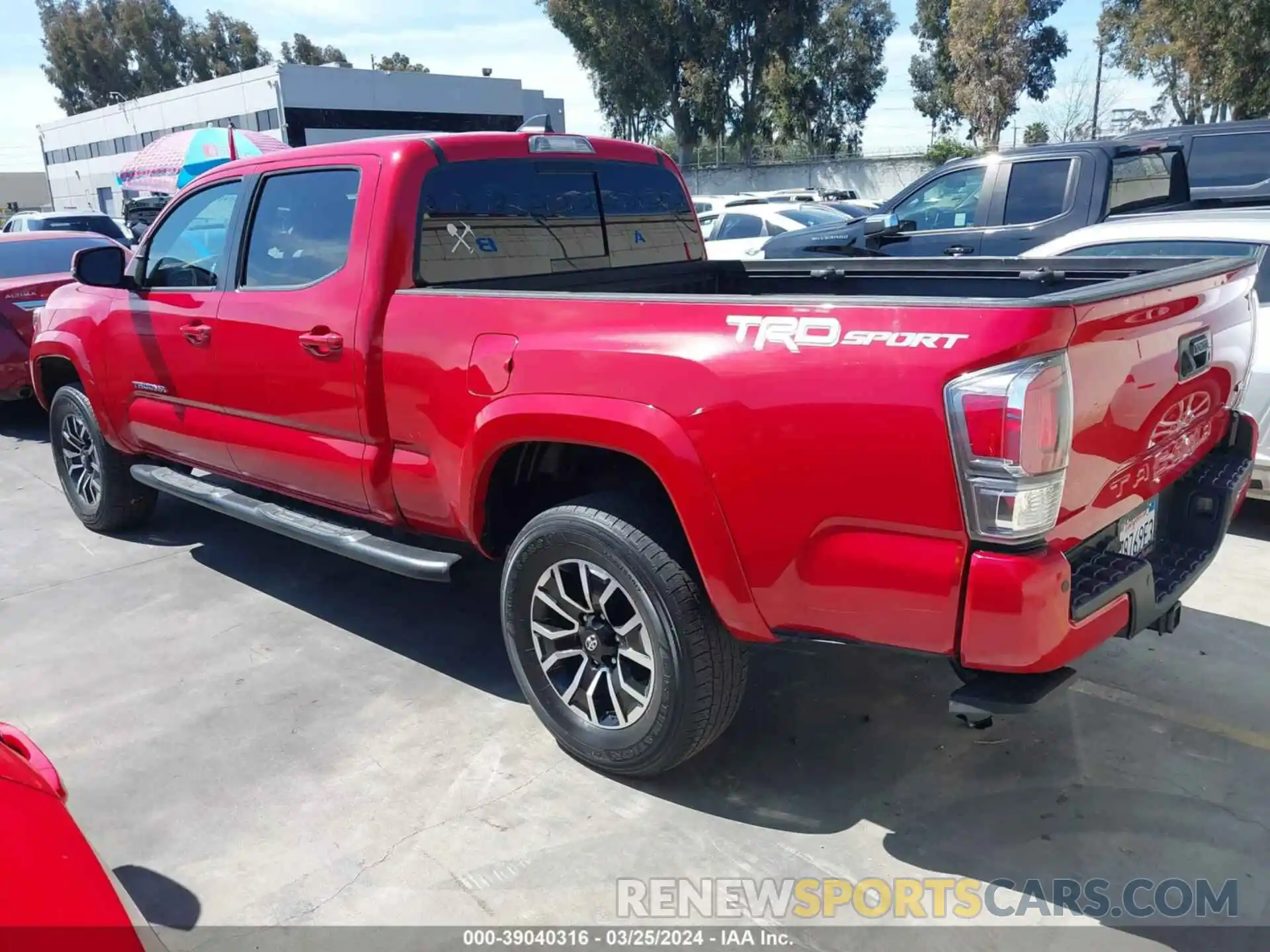 3 Photograph of a damaged car 3TMBZ5DN3MM030467 TOYOTA TACOMA 2021