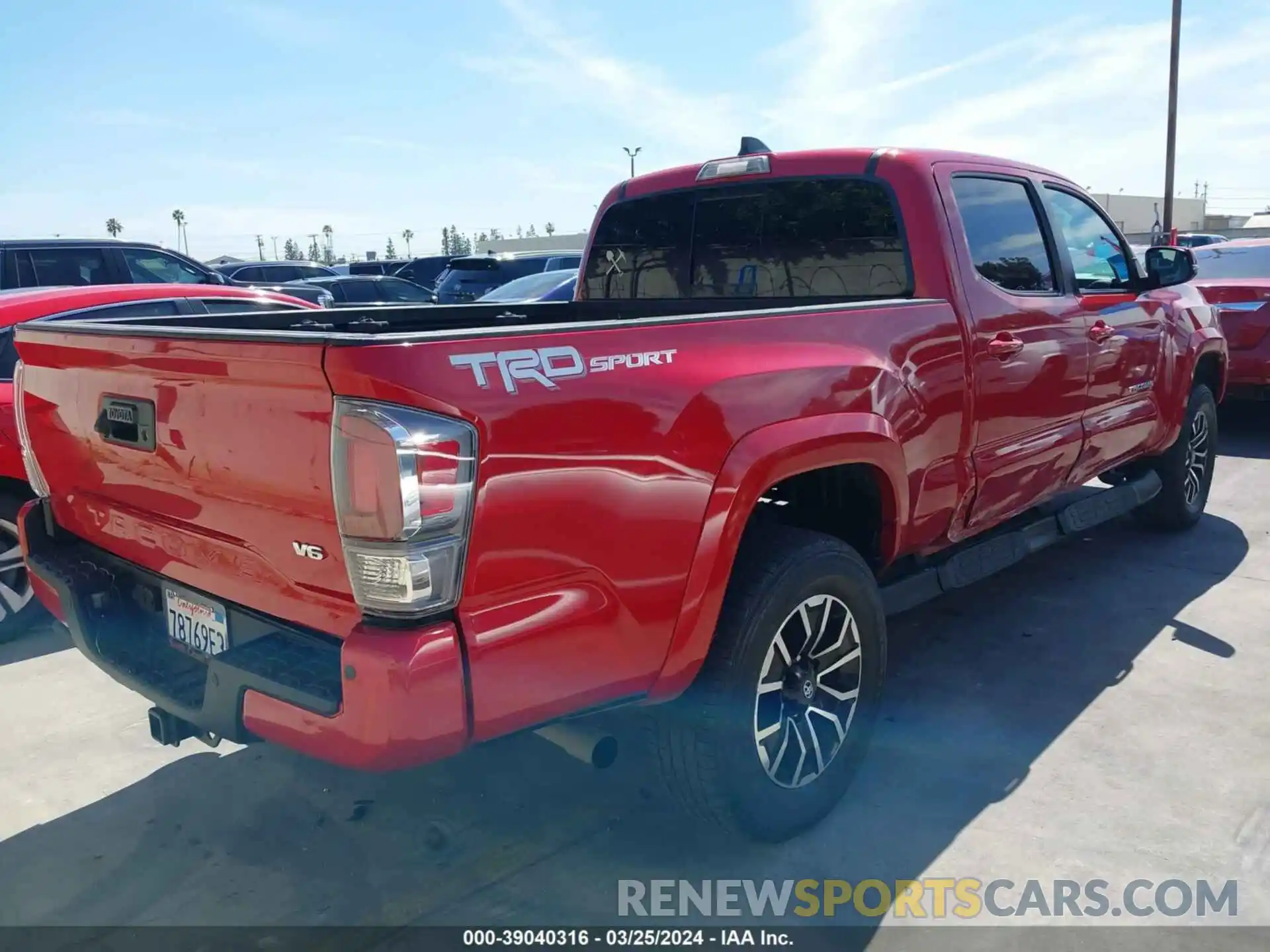 4 Photograph of a damaged car 3TMBZ5DN3MM030467 TOYOTA TACOMA 2021