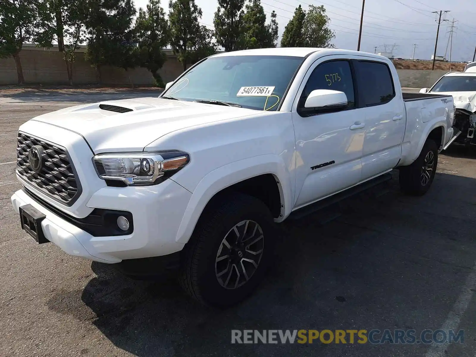 2 Photograph of a damaged car 3TMBZ5DN3MM030808 TOYOTA TACOMA 2021