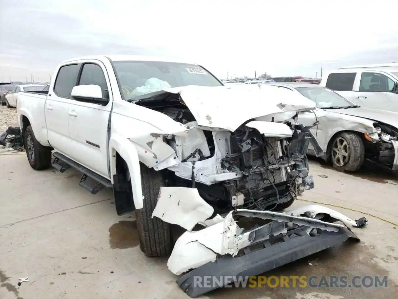 1 Photograph of a damaged car 3TMBZ5DN3MM031375 TOYOTA TACOMA 2021