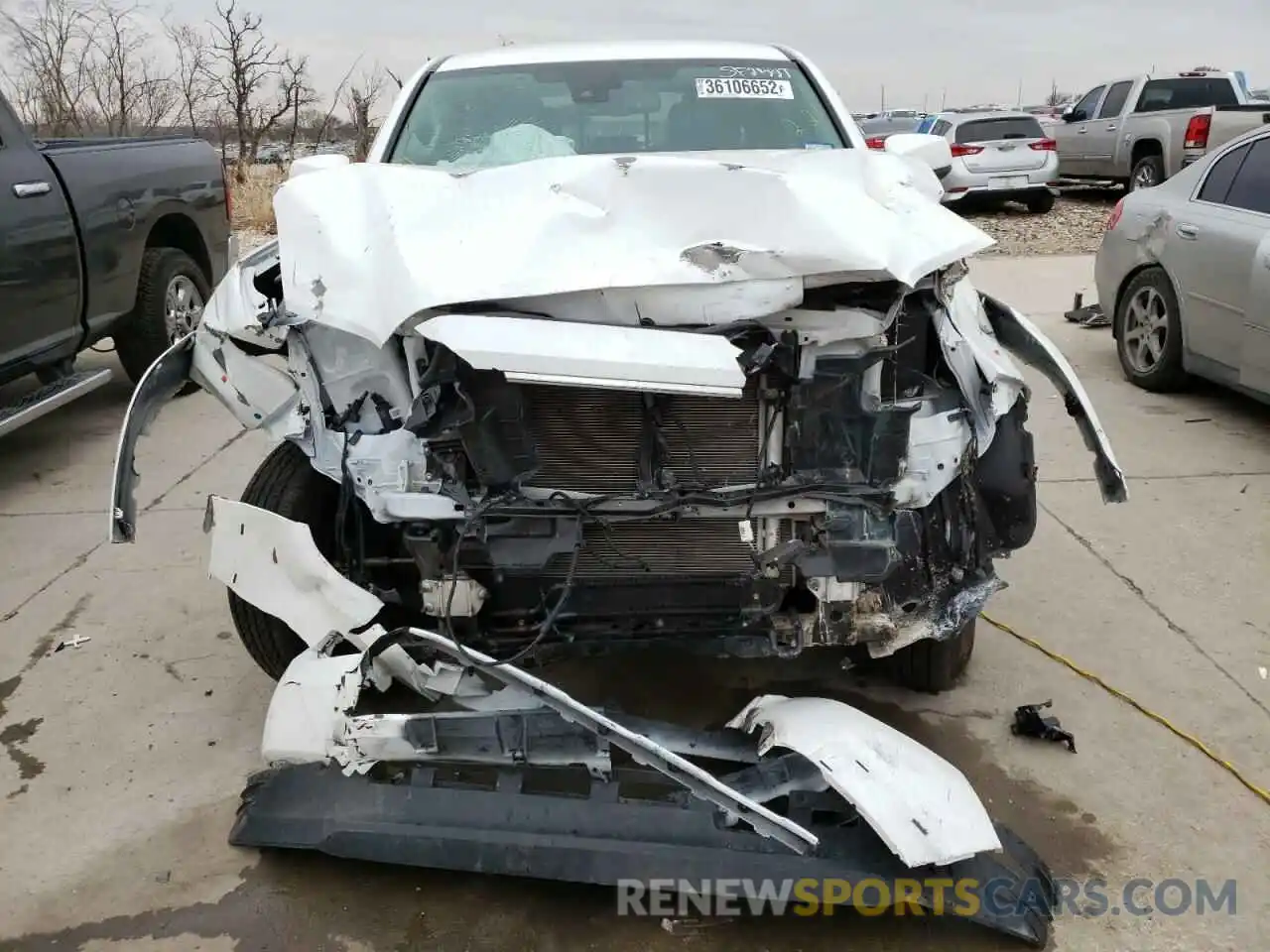 9 Photograph of a damaged car 3TMBZ5DN3MM031375 TOYOTA TACOMA 2021