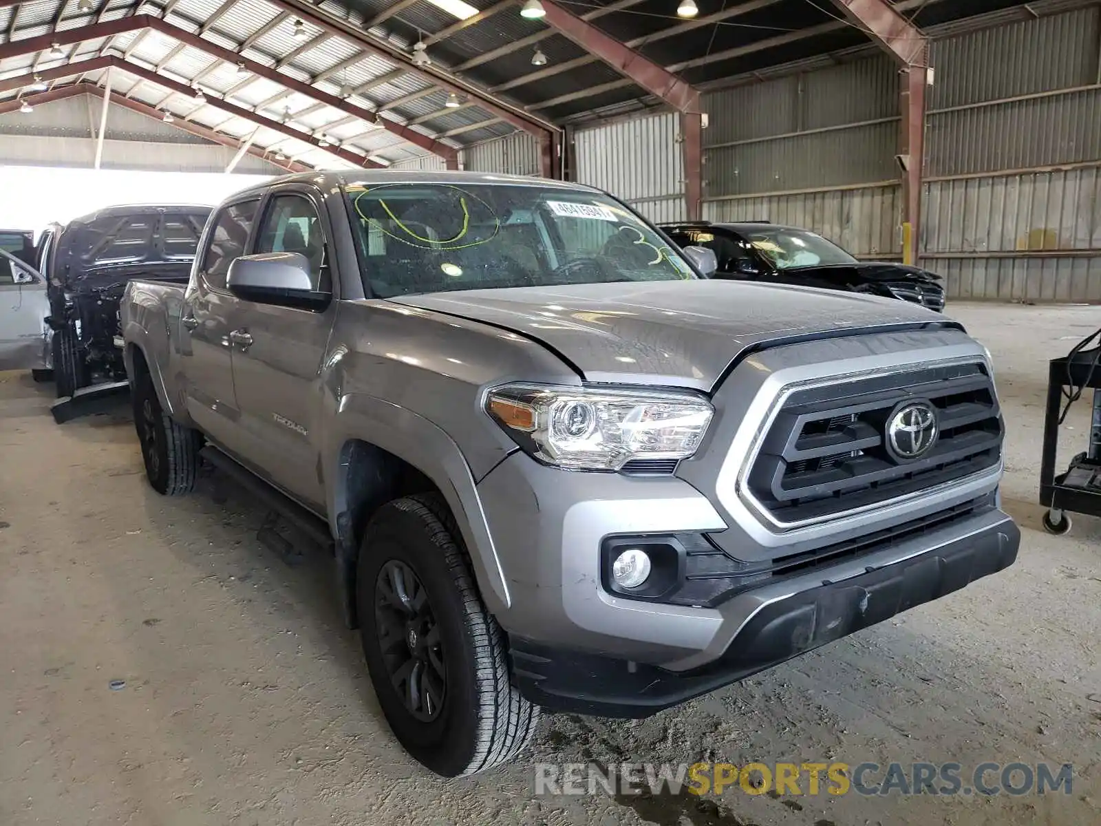 1 Photograph of a damaged car 3TMBZ5DN4MM028341 TOYOTA TACOMA 2021