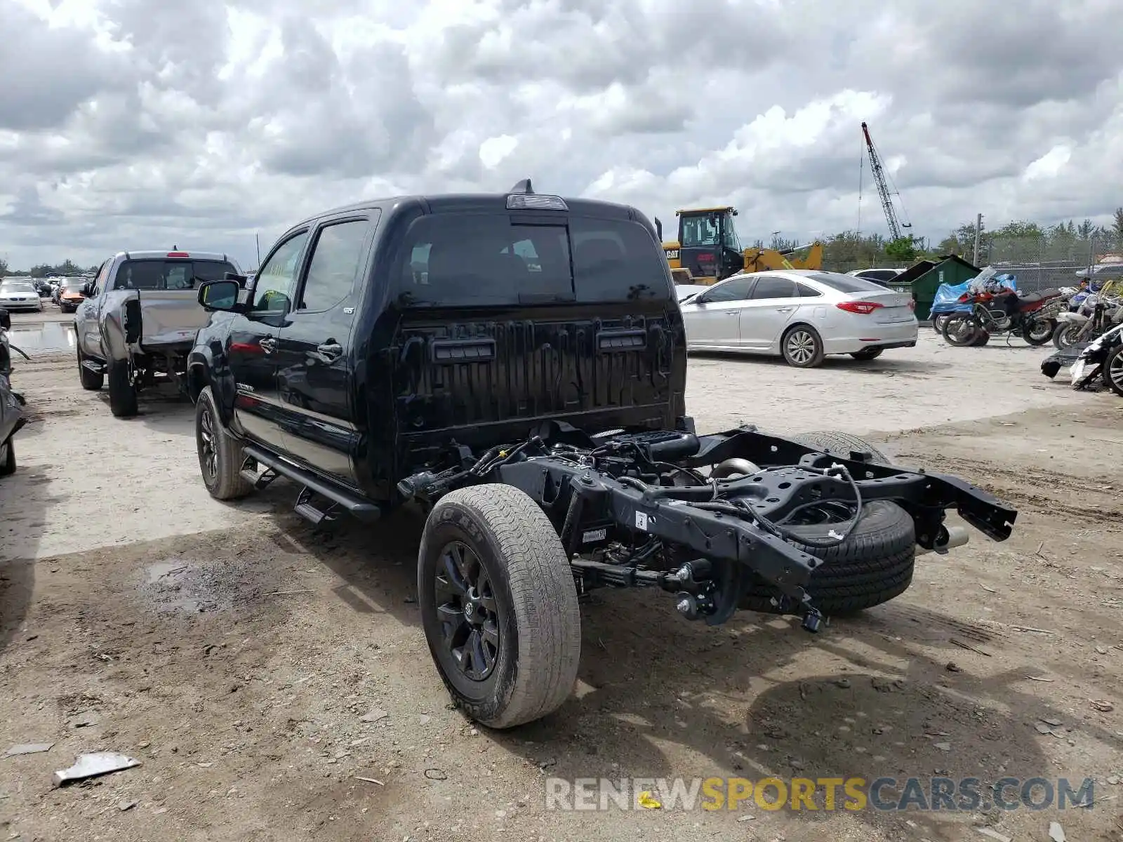 3 Photograph of a damaged car 3TMBZ5DN4MM031451 TOYOTA TACOMA 2021