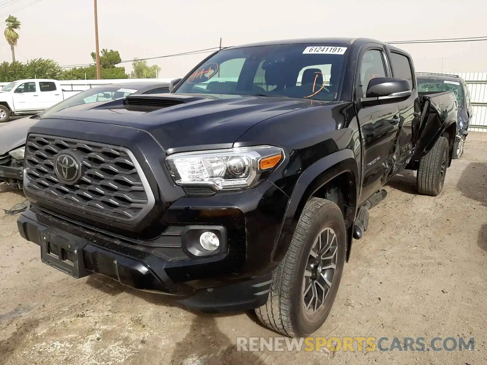 2 Photograph of a damaged car 3TMBZ5DN5MM027795 TOYOTA TACOMA 2021