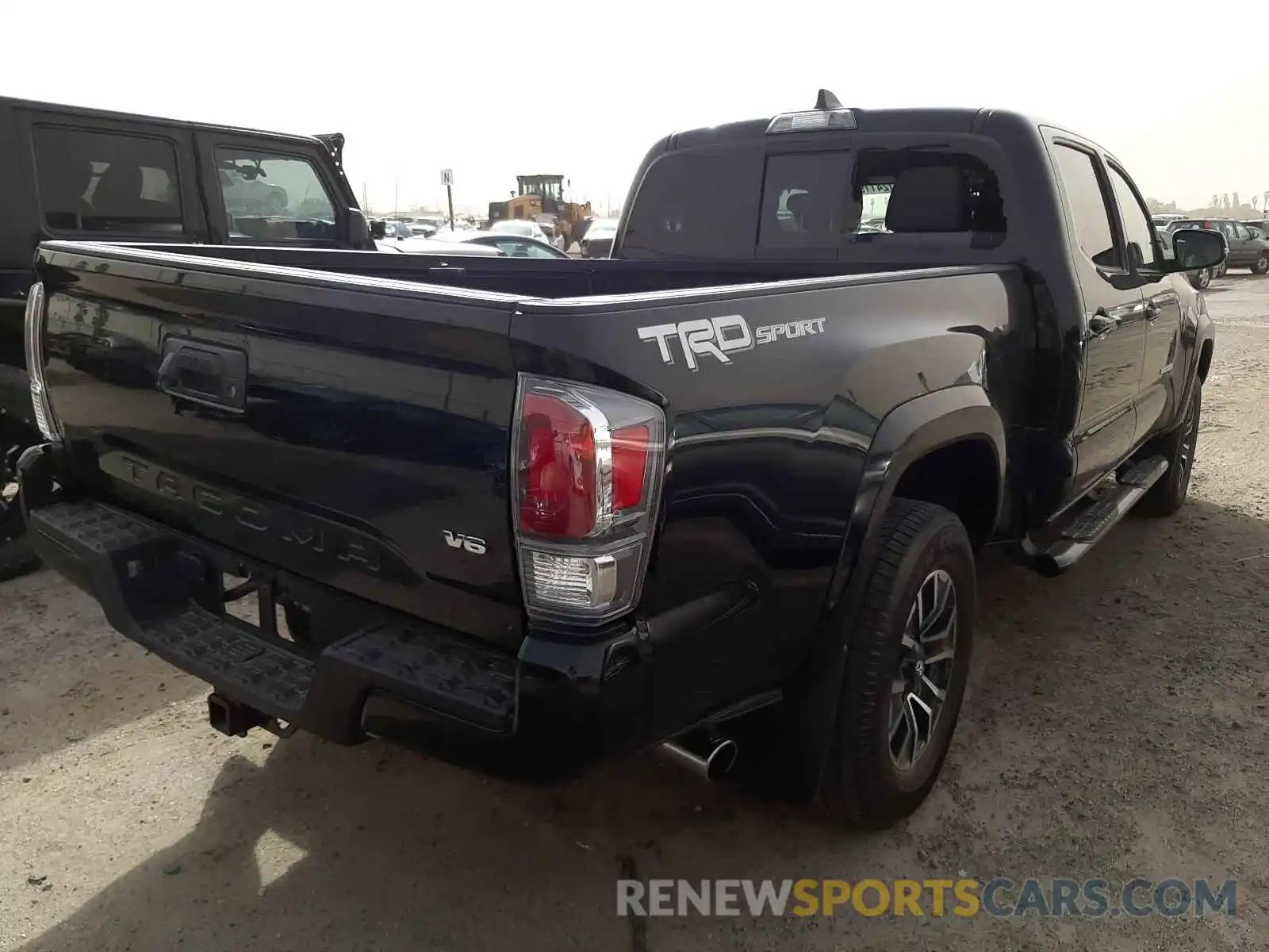 4 Фотография поврежденного автомобиля 3TMBZ5DN5MM027795 TOYOTA TACOMA 2021