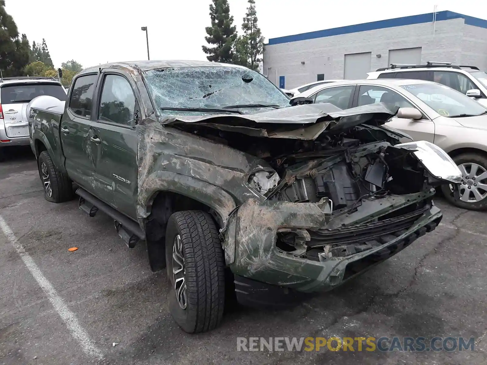 1 Photograph of a damaged car 3TMBZ5DN5MM028123 TOYOTA TACOMA 2021