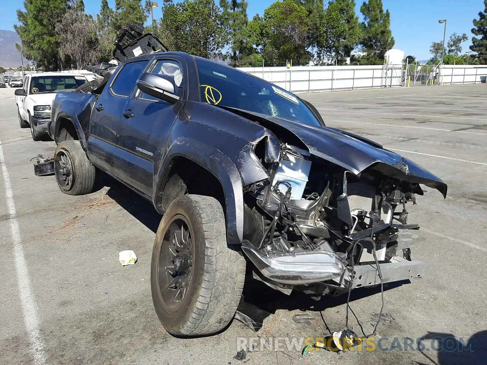 1 Photograph of a damaged car 3TMBZ5DN5MM030681 TOYOTA TACOMA 2021