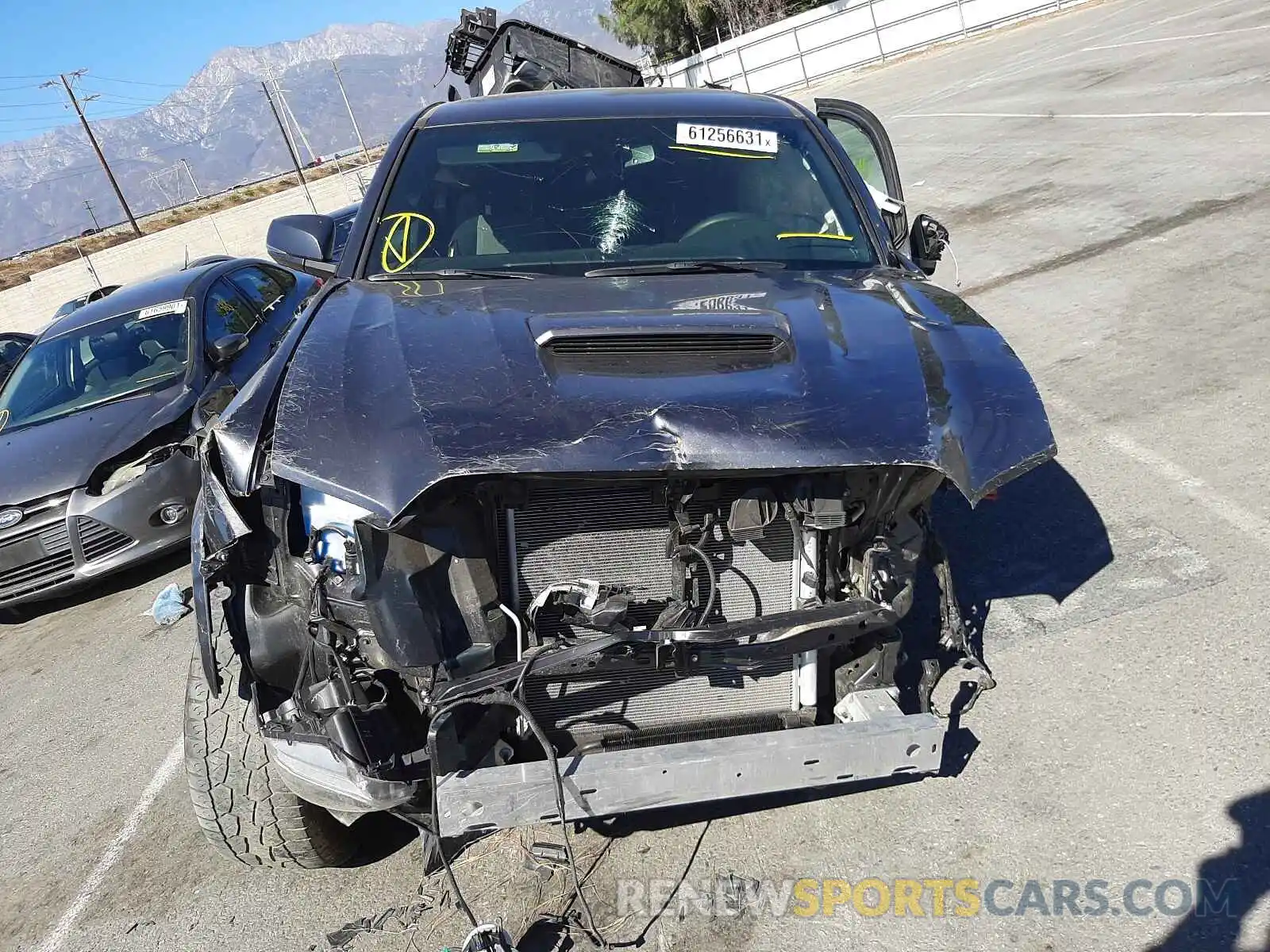 9 Photograph of a damaged car 3TMBZ5DN5MM030681 TOYOTA TACOMA 2021