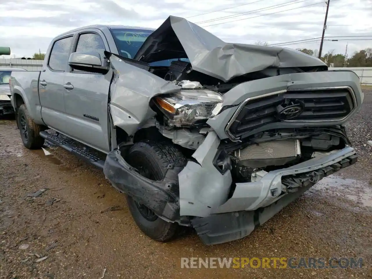 1 Photograph of a damaged car 3TMBZ5DN5MM031717 TOYOTA TACOMA 2021