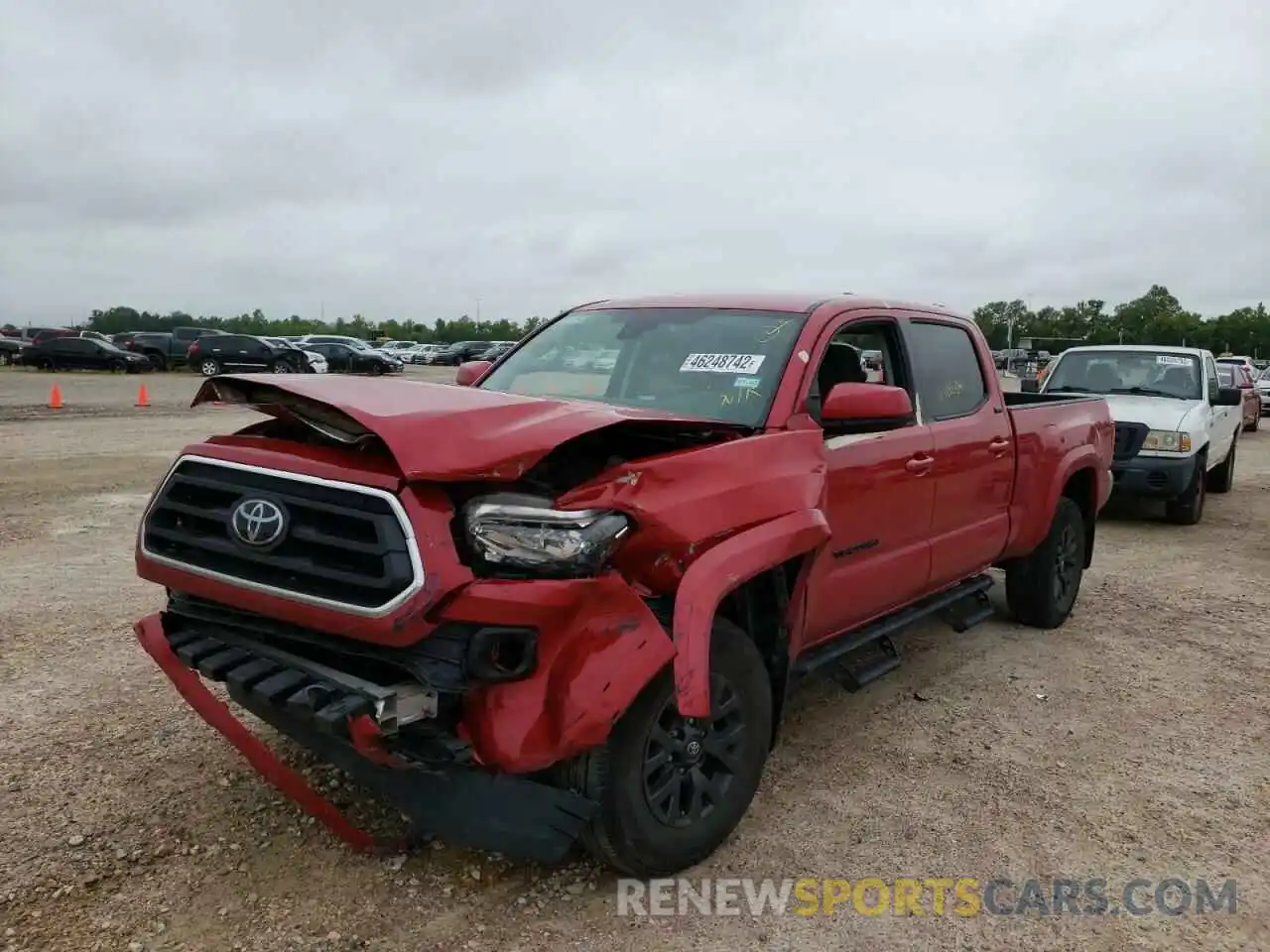 2 Photograph of a damaged car 3TMBZ5DN6MM028633 TOYOTA TACOMA 2021