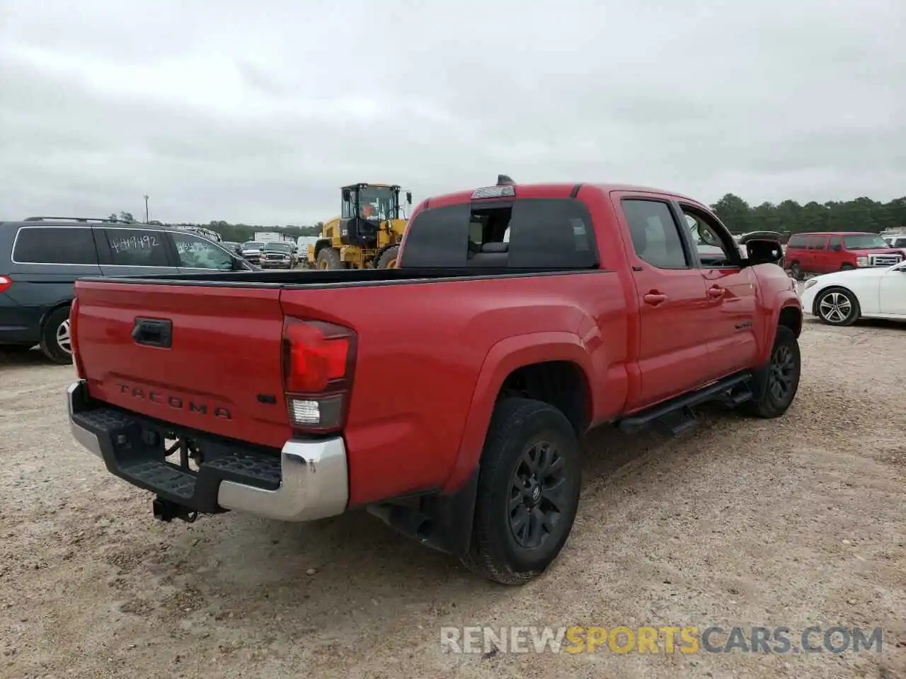 4 Photograph of a damaged car 3TMBZ5DN6MM028633 TOYOTA TACOMA 2021