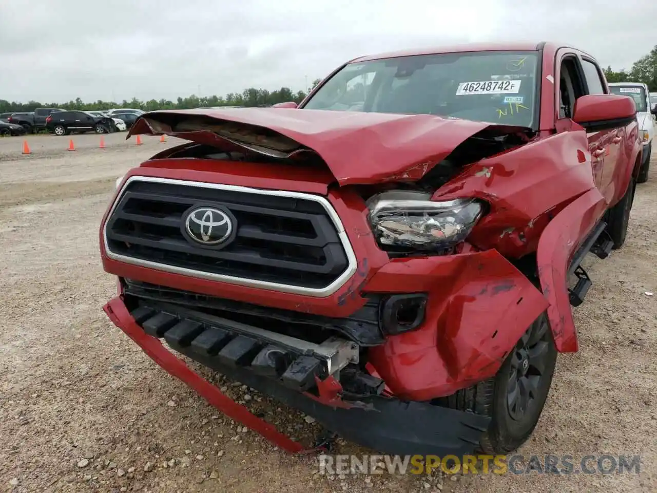 9 Photograph of a damaged car 3TMBZ5DN6MM028633 TOYOTA TACOMA 2021