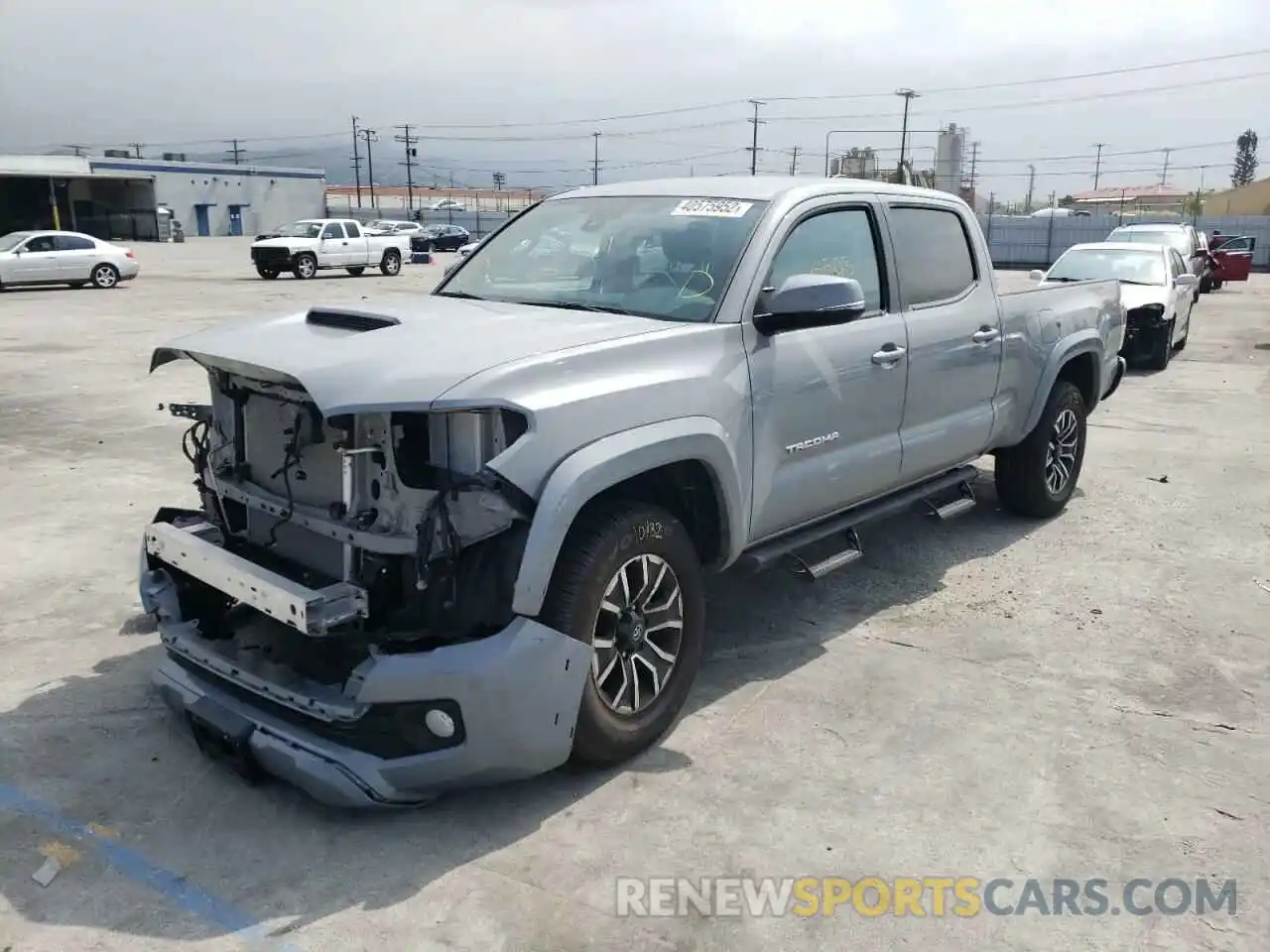 2 Photograph of a damaged car 3TMBZ5DN6MM031127 TOYOTA TACOMA 2021