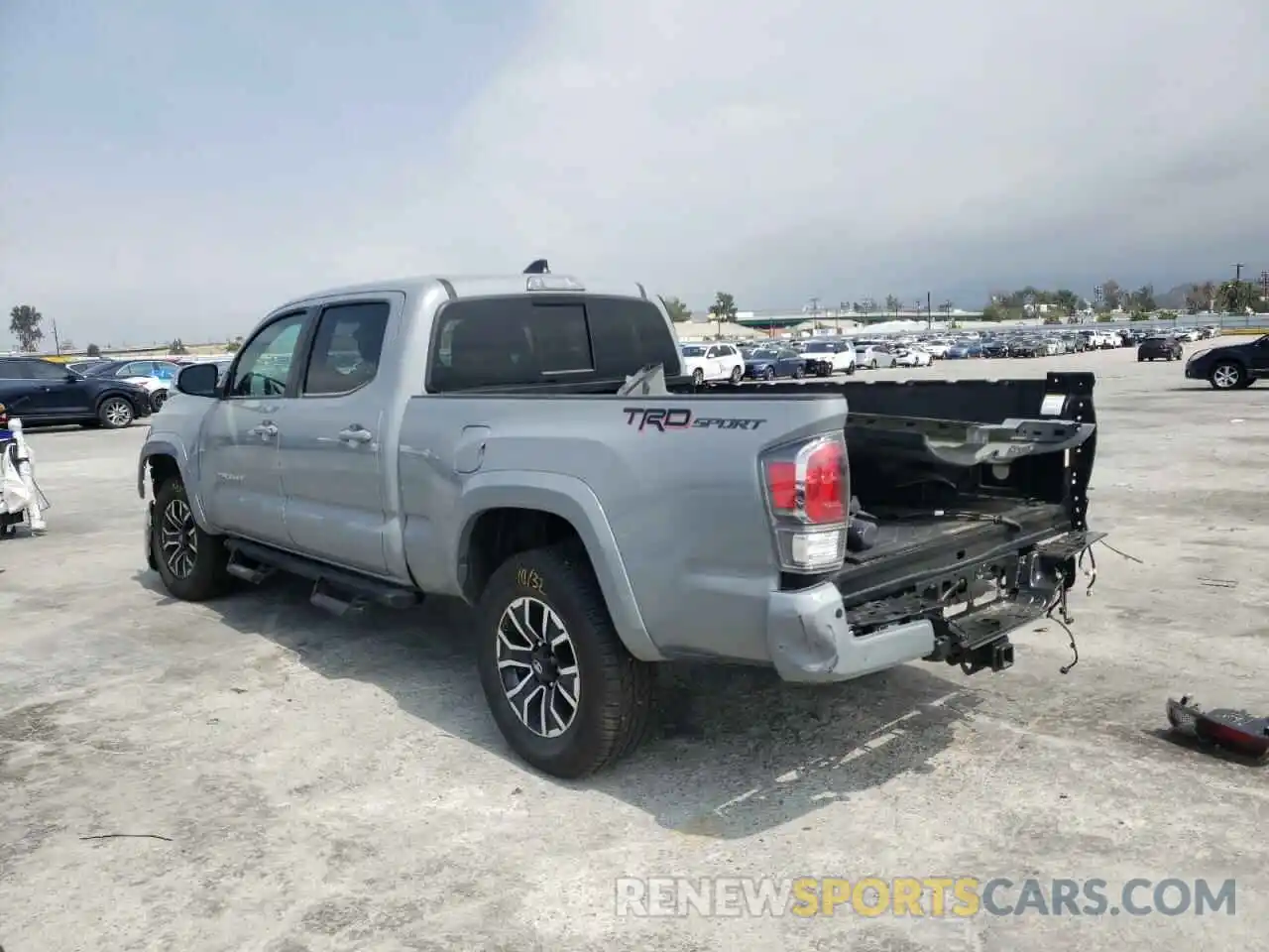 3 Photograph of a damaged car 3TMBZ5DN6MM031127 TOYOTA TACOMA 2021